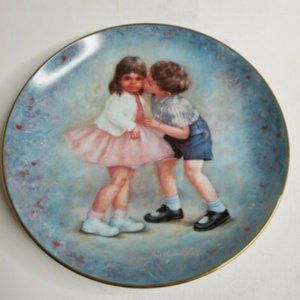 1981 Calhoun's "First Kiss" Collector Plate